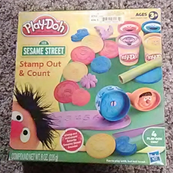 sesame street play doh set
